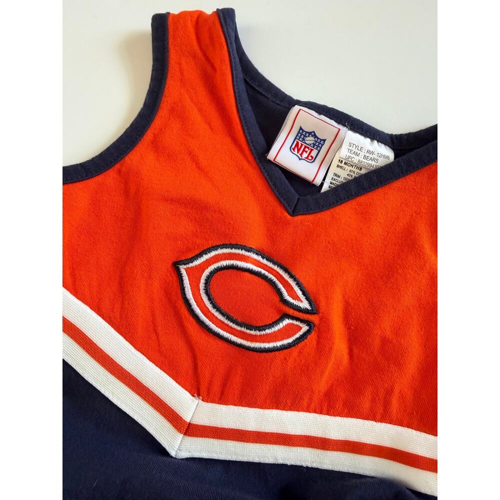 NFL Chicago Bears Cheer Dress 18M Spirit cheerleader fan costume - Picture 4 of 6